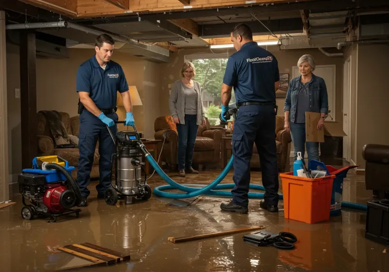 Basement Water Extraction and Removal Techniques process in Bond County, IL